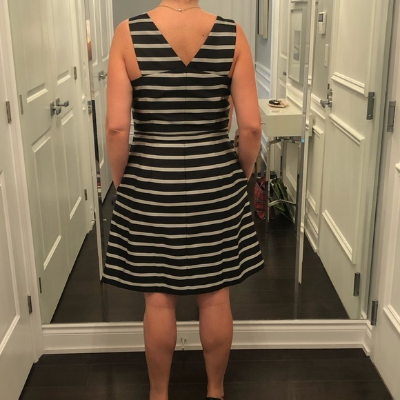 J.Crew Cocktail dress. Black and silver. - Picture 7 of 7